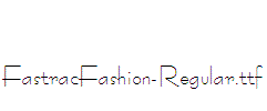 FastracFashion-Regular