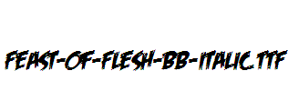 Feast-of-Flesh-BB-Italic