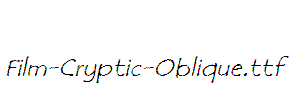 Film-Cryptic-Oblique