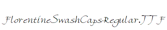 FlorentineSwashCaps-Regular