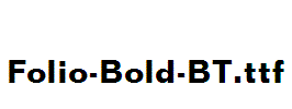 Folio-Bold-BT