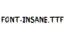 Font-Insane