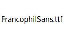 FrancophilSans