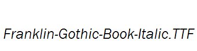 Franklin-Gothic-Book-Italic