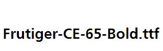 Frutiger-CE-65-Bold