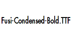 Fusi-Condensed-Bold