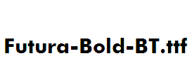 Futura-Bold-BT