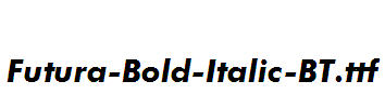 Futura-Bold-Italic-BT