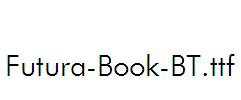 Futura-Book-BT