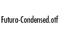 Futura-Condensed