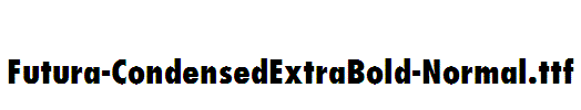 Futura-CondensedExtraBold-Normal