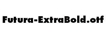 Futura-ExtraBold