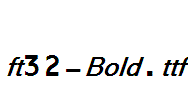 ft32-Bold