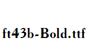 ft43b-Bold