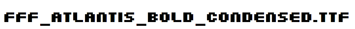 FFF_Atlantis_Bold_Condensed