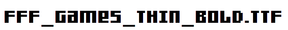 FFF_Games_Thin_Bold