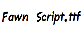 Fawn_Script