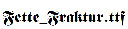 Fette_Fraktur