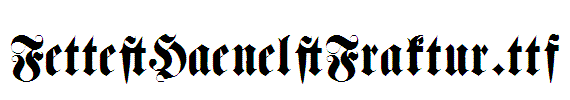 Fette_Haenel_Fraktur