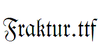 Fraktur