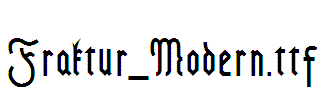 Fraktur_Modern