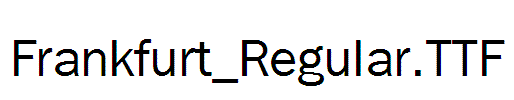 Frankfurt_Regular