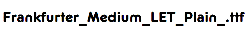 Frankfurter_Medium_LET_Plain_