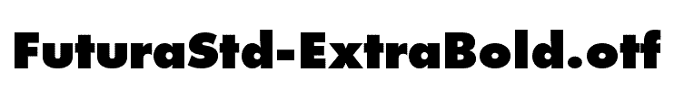 FuturaStd-ExtraBold