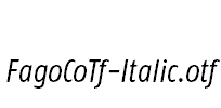 FagoCoTf-Italic