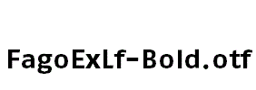 FagoExLf-Bold