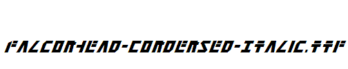 Falconhead-Condensed-Italic