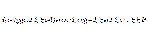 FeggoliteDancing-Italic