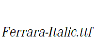 Ferrara-Italic