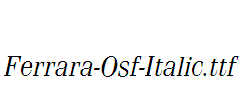 Ferrara-Osf-Italic