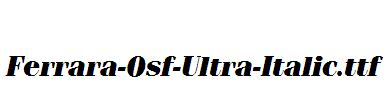 Ferrara-Osf-Ultra-Italic