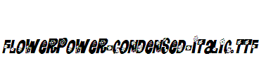 FlowerPower-Condensed-Italic