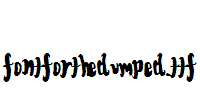 FontForTheDumped