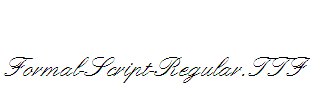 Formal-Script-Regular