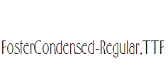 FosterCondensed-Regular