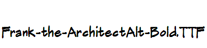 Frank-the-ArchitectAlt-Bold