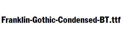 Franklin-Gothic-Condensed-BT