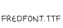 Fredfont