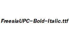 FreesiaUPC-Bold-Italic