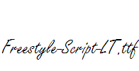 Freestyle-Script-LT