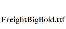 FreightBigBold