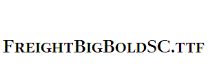 FreightBigBoldSC