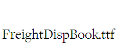 FreightDispBook