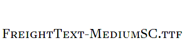 FreightText-MediumSC