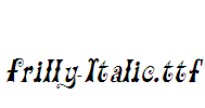 Frilly-Italic