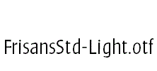 FrisansStd-Light